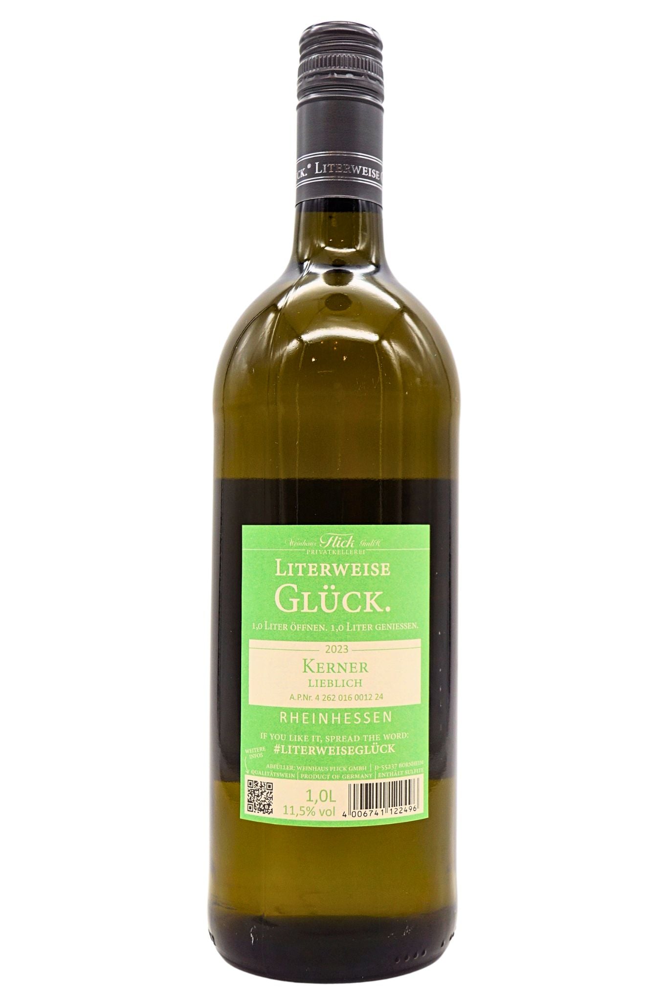  Weinhaus Flick - KERNER Lieblich Literweise Glück