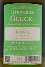  Weinhaus Flick - KERNER Lieblich Literweise Glück