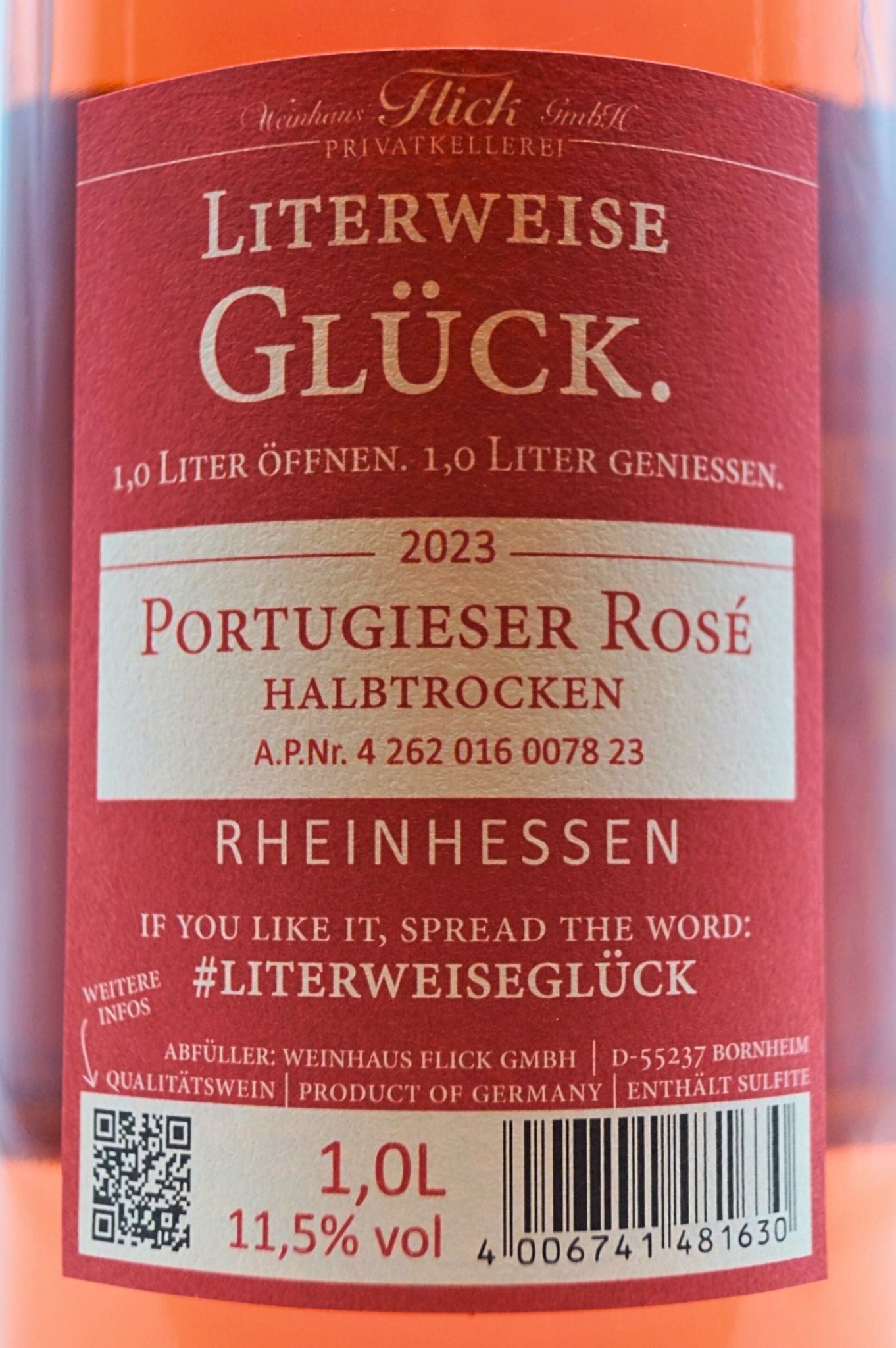  Weinhaus Flick - PORTUGIESER ROSÈ Literweise Glück