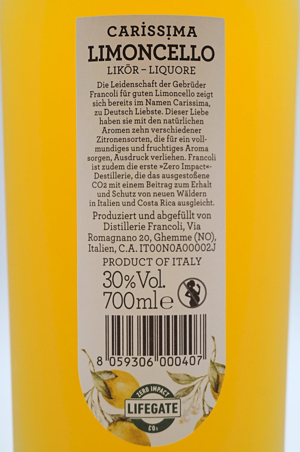  Carissima - Limoncello