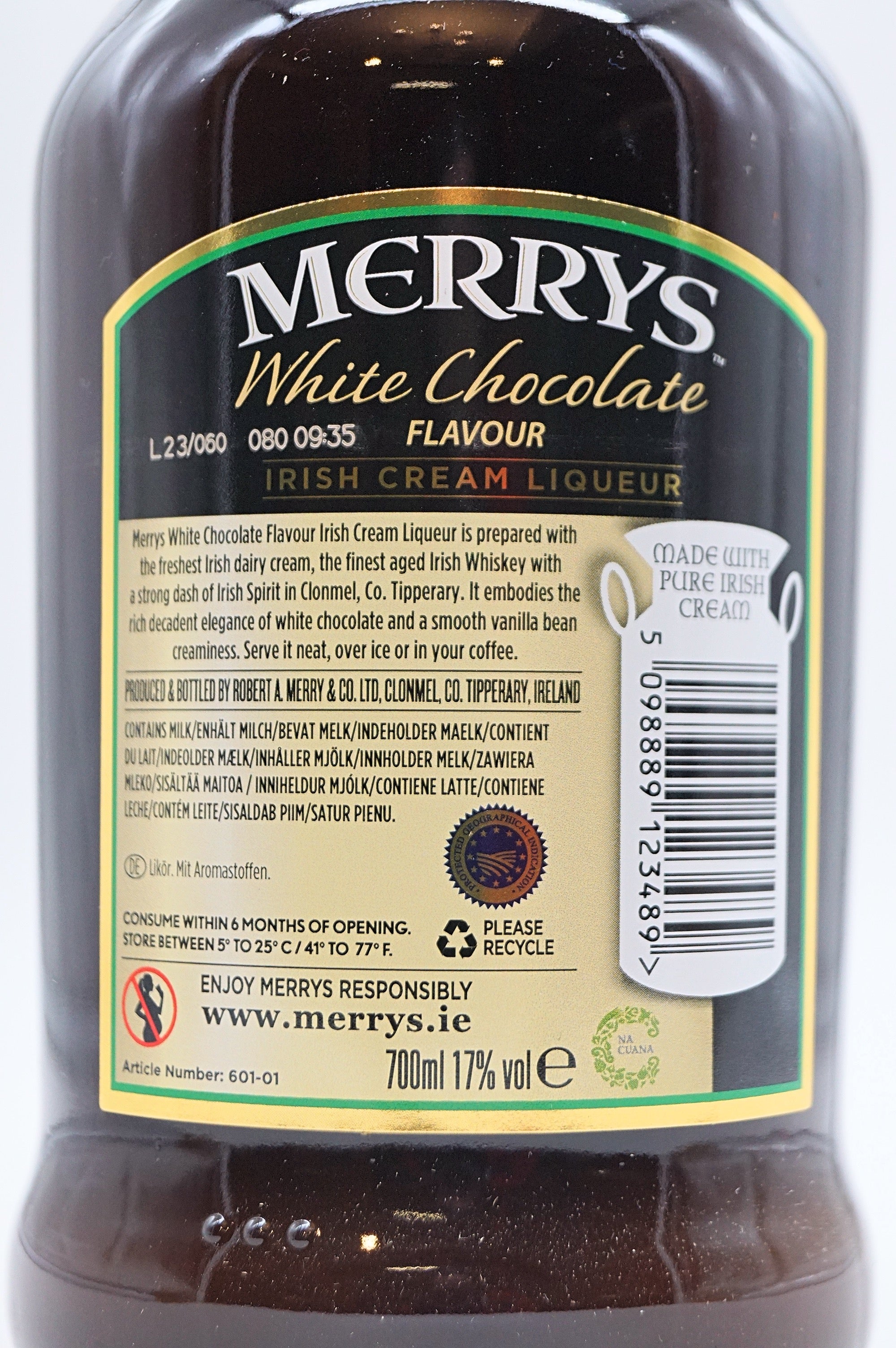  Merrys - White Chocolate Irish Cream Likör