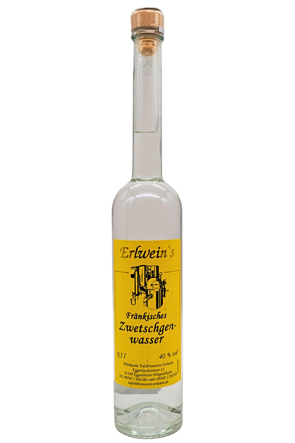  Fränkische Edelbrennerei Erlwein - Fränkisches Zwetschgenwasser