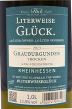  Weinhaus Flick - GRAUER BURGUNDER Literweise Glück 2023