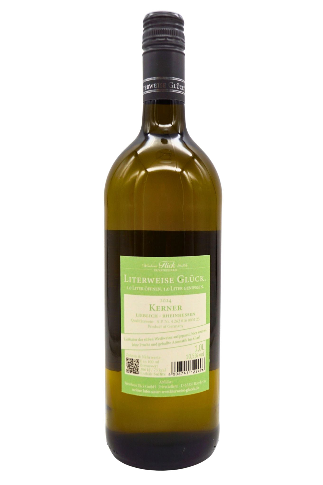  Weinhaus Flick - KERNER Lieblich Literweise Glück