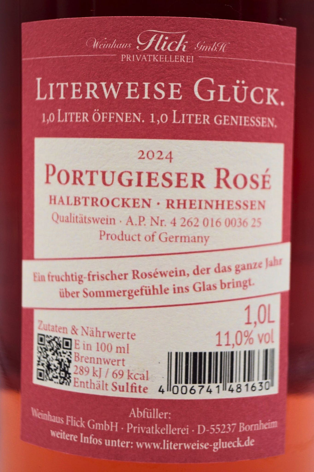  Weinhaus Flick - PORTUGIESER ROSÈ Literweise Glück