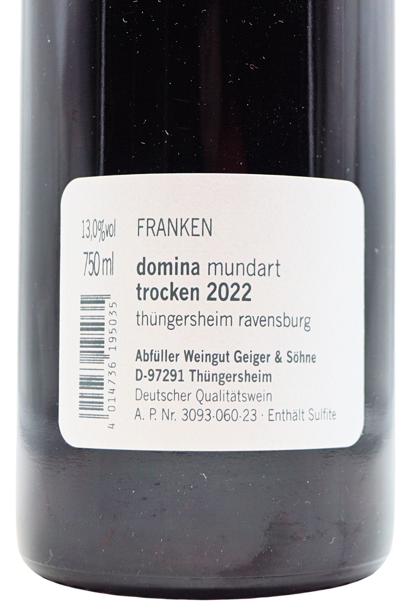  Geiger & Söhne - Domina Mundart Trocken 2022