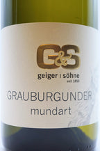  Geiger & Söhne - Grauburgunder Mundart Trocken 2023
