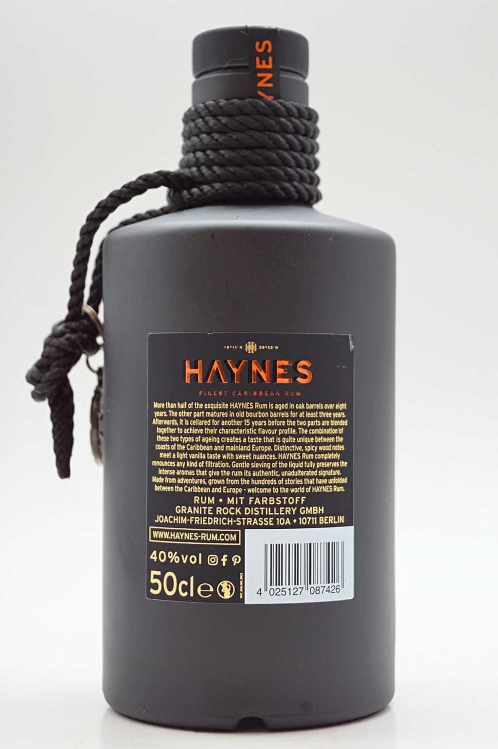  Haynes - Finest Carribean Rum 8 Jahre