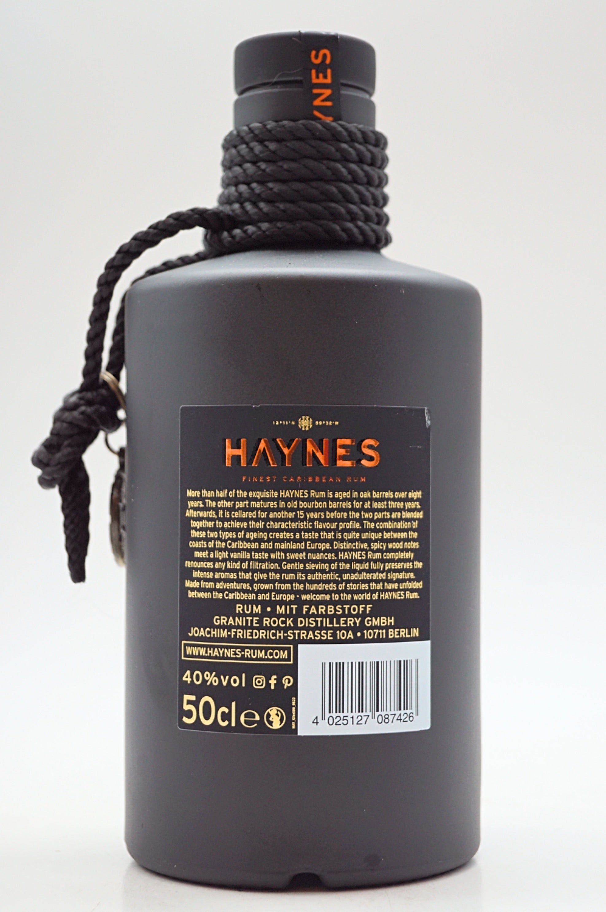  Haynes - Finest Carribean Rum 8 Jahre