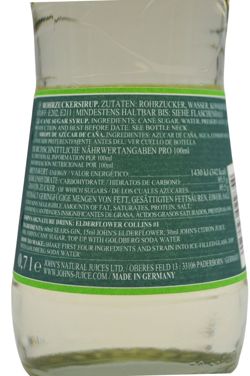  Johns - Rohrzucker Sirup