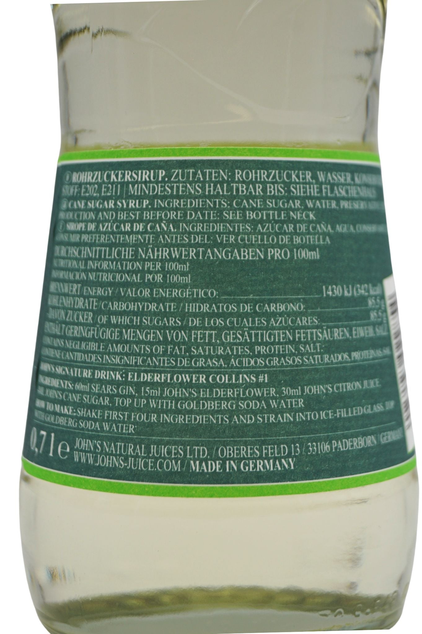  Johns - Rohrzucker Sirup