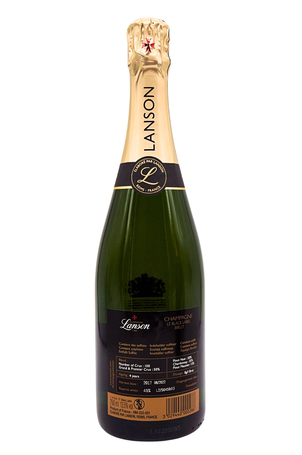  Lanson - Champagner Le Black Label Brut