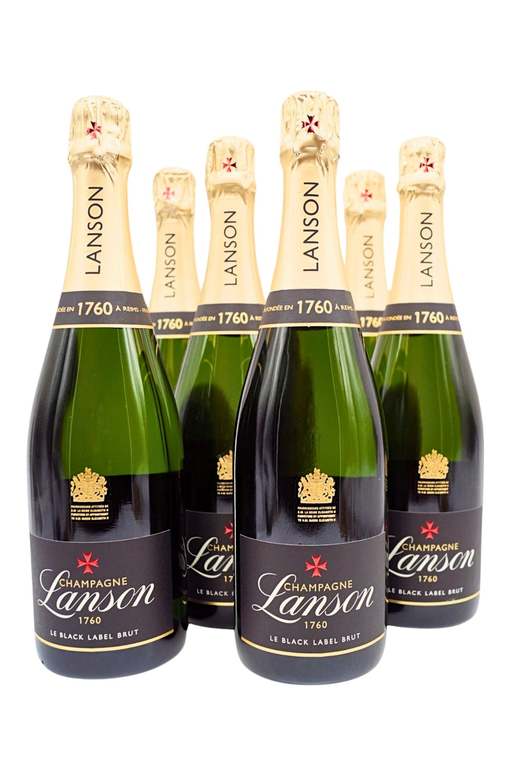  Lanson - Champagner Le Black Label Brut 6 X Fl. Sparset