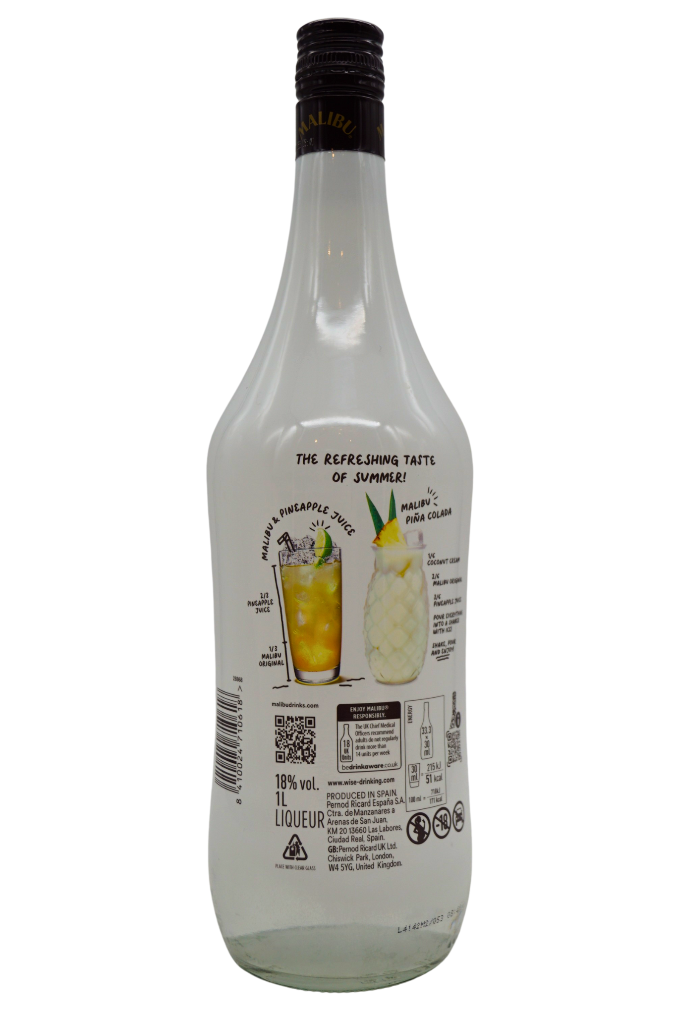  Malibu - Original Kokoslikör 1l
