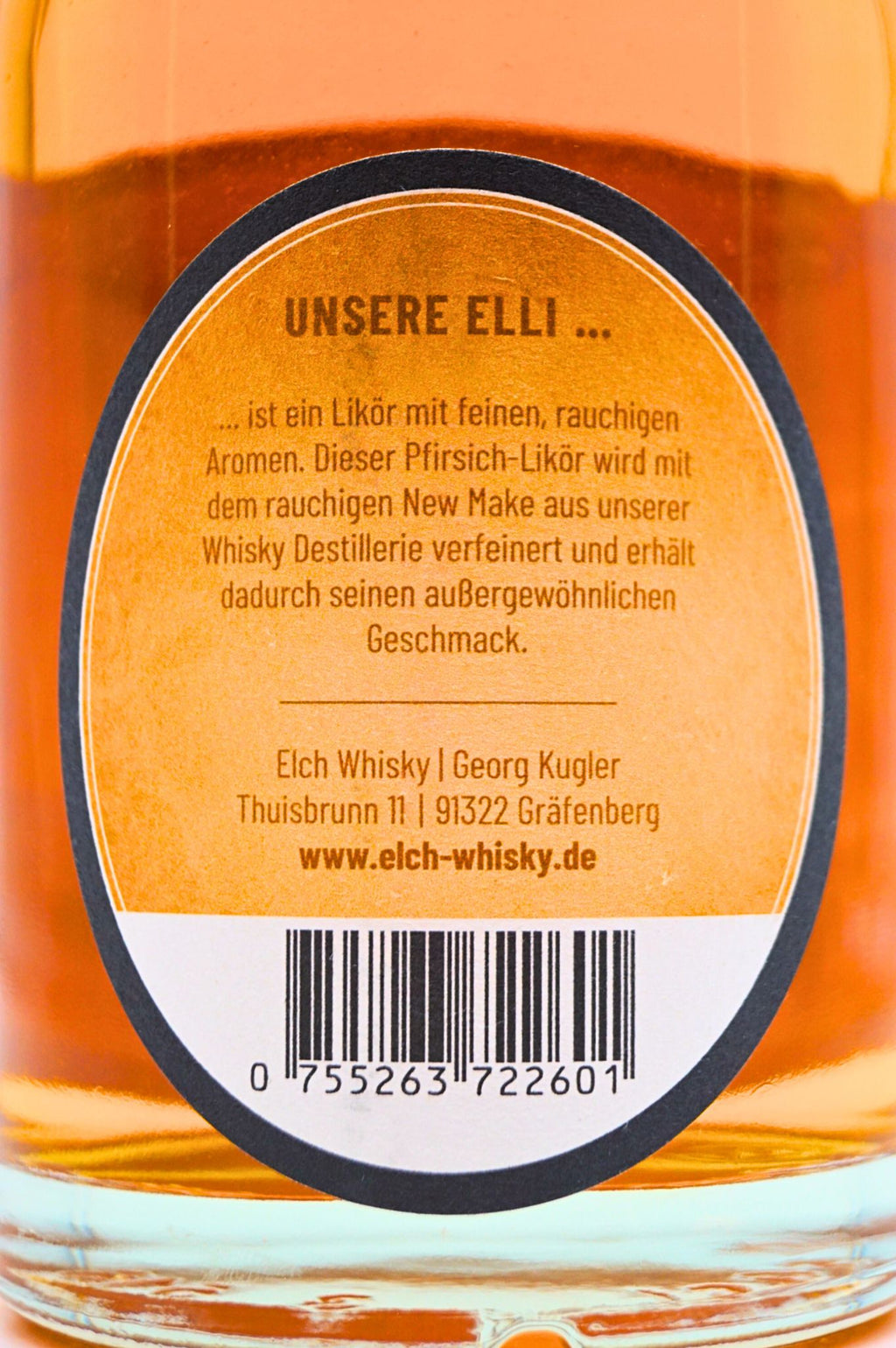  Elch Whisky - Pfirsich Elli, Pfirsichlikör