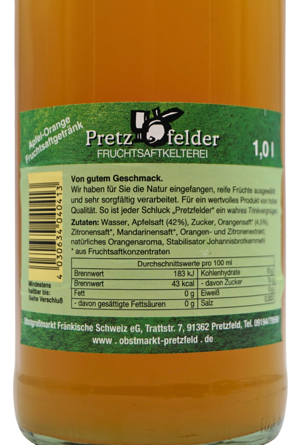  Kelterei Pretzfeld - Apfel-Orange