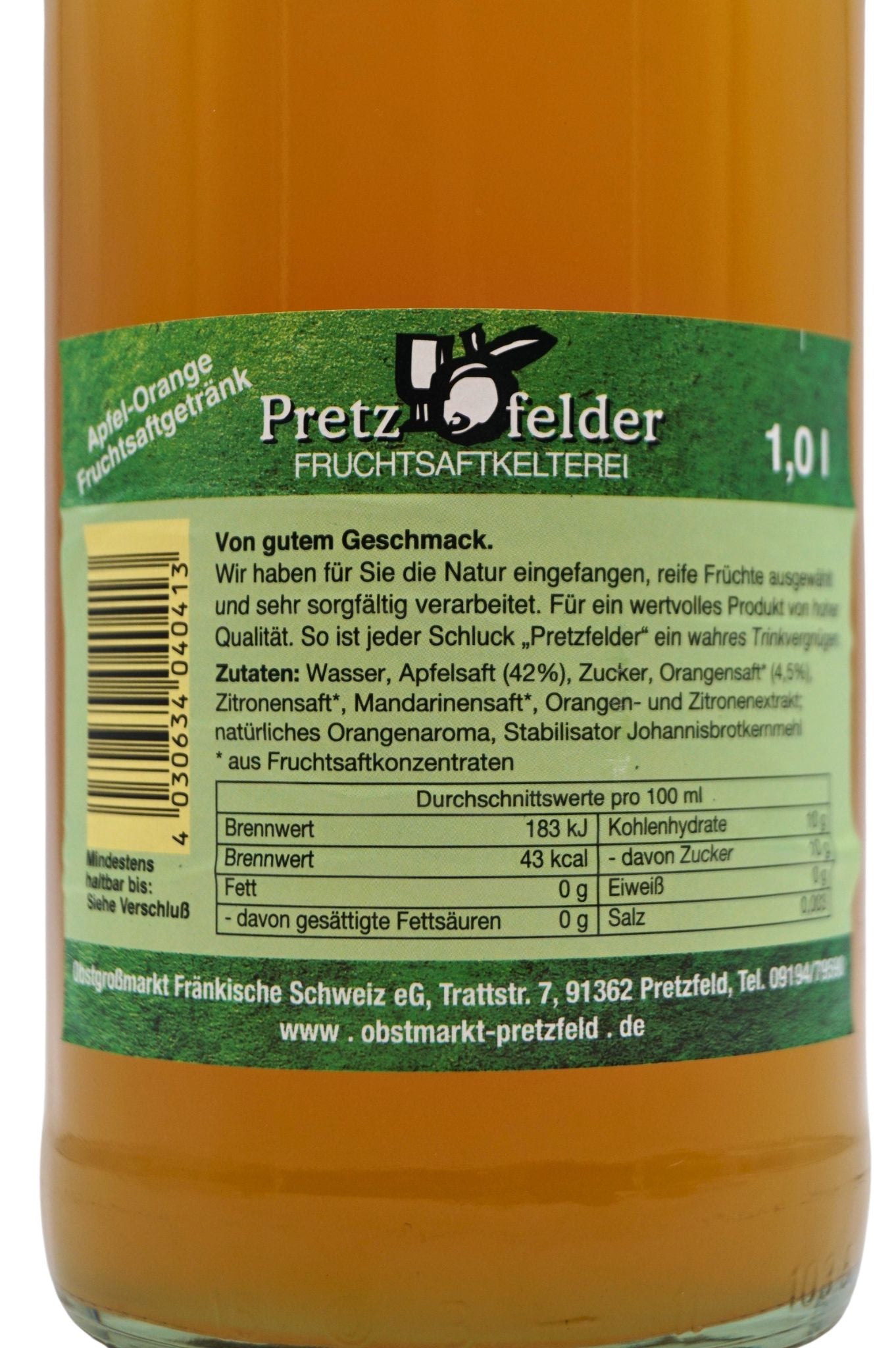  Kelterei Pretzfeld - Apfel-Orange