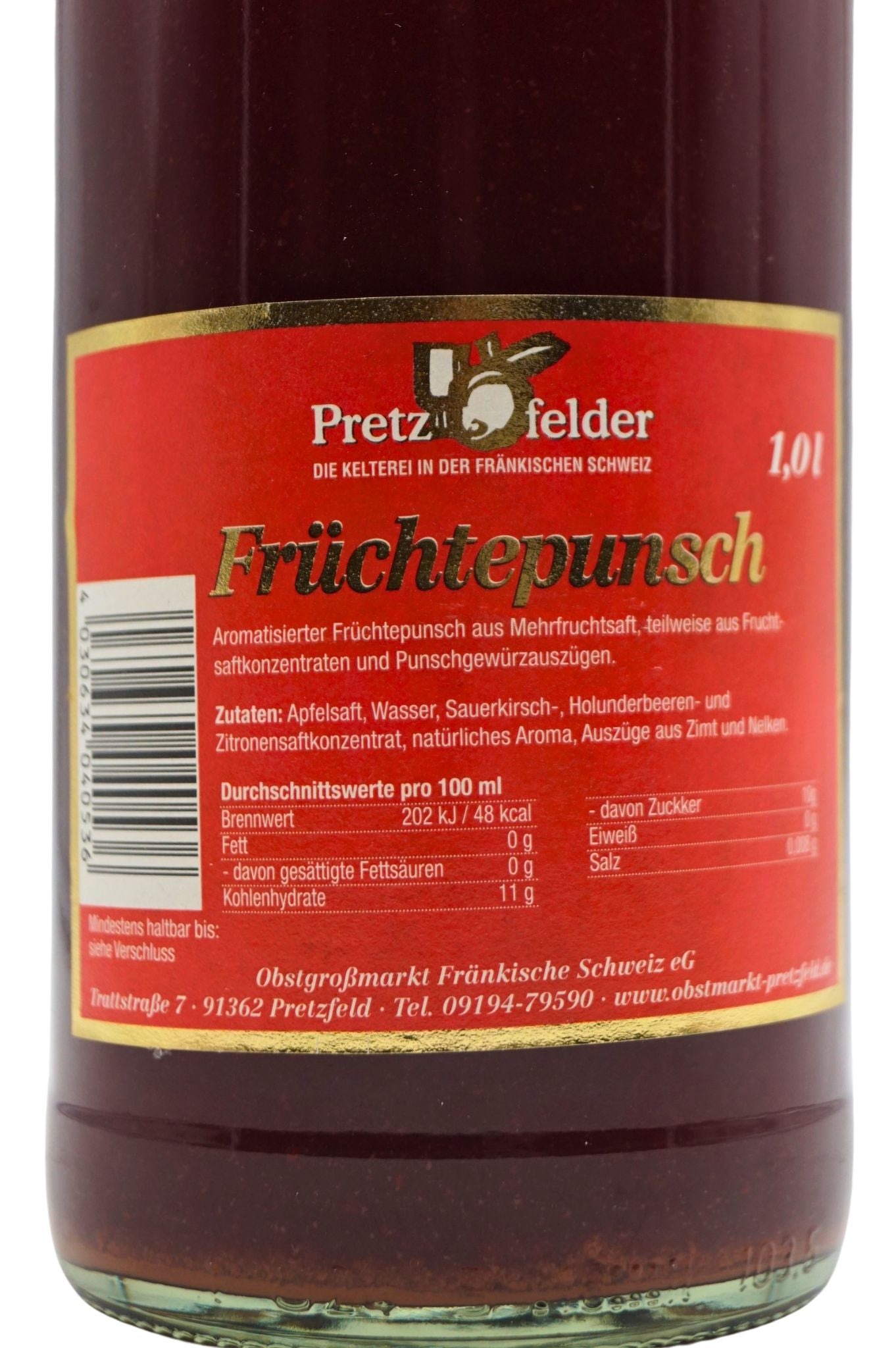  Kelterei Pretzfeld - Früchtepunsch Alkoholfrei