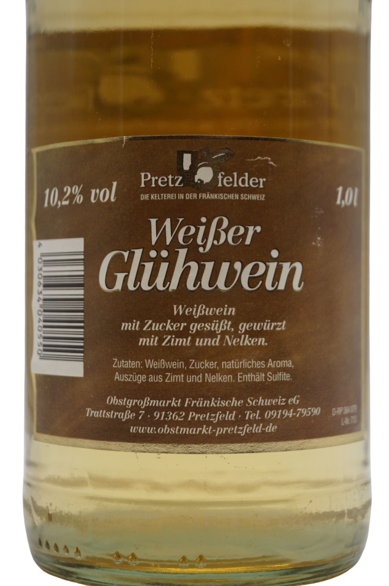  Kelterei Pretzfeld - Weißer Glühwein