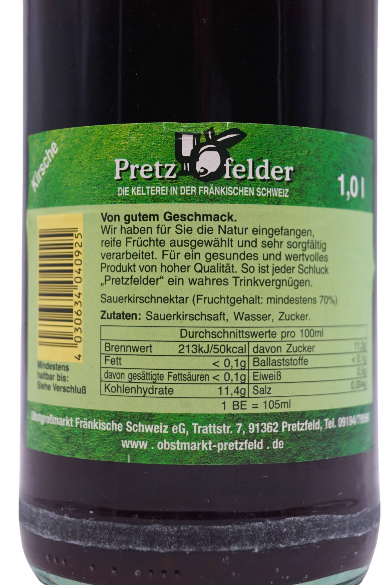  Kelterei Pretzfeld - Kirsche