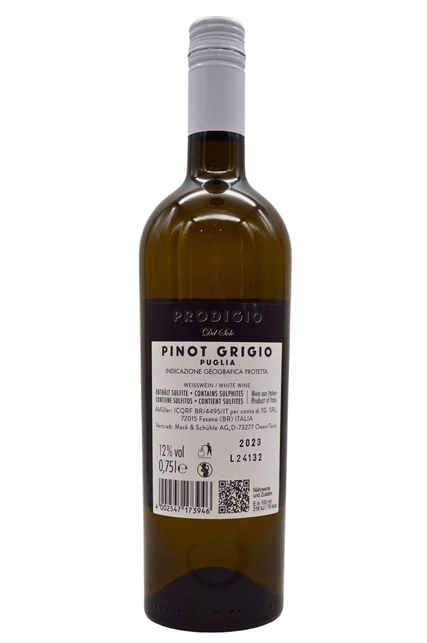  Prodigio Del Sole - Pinot Grigio Puglia IGP