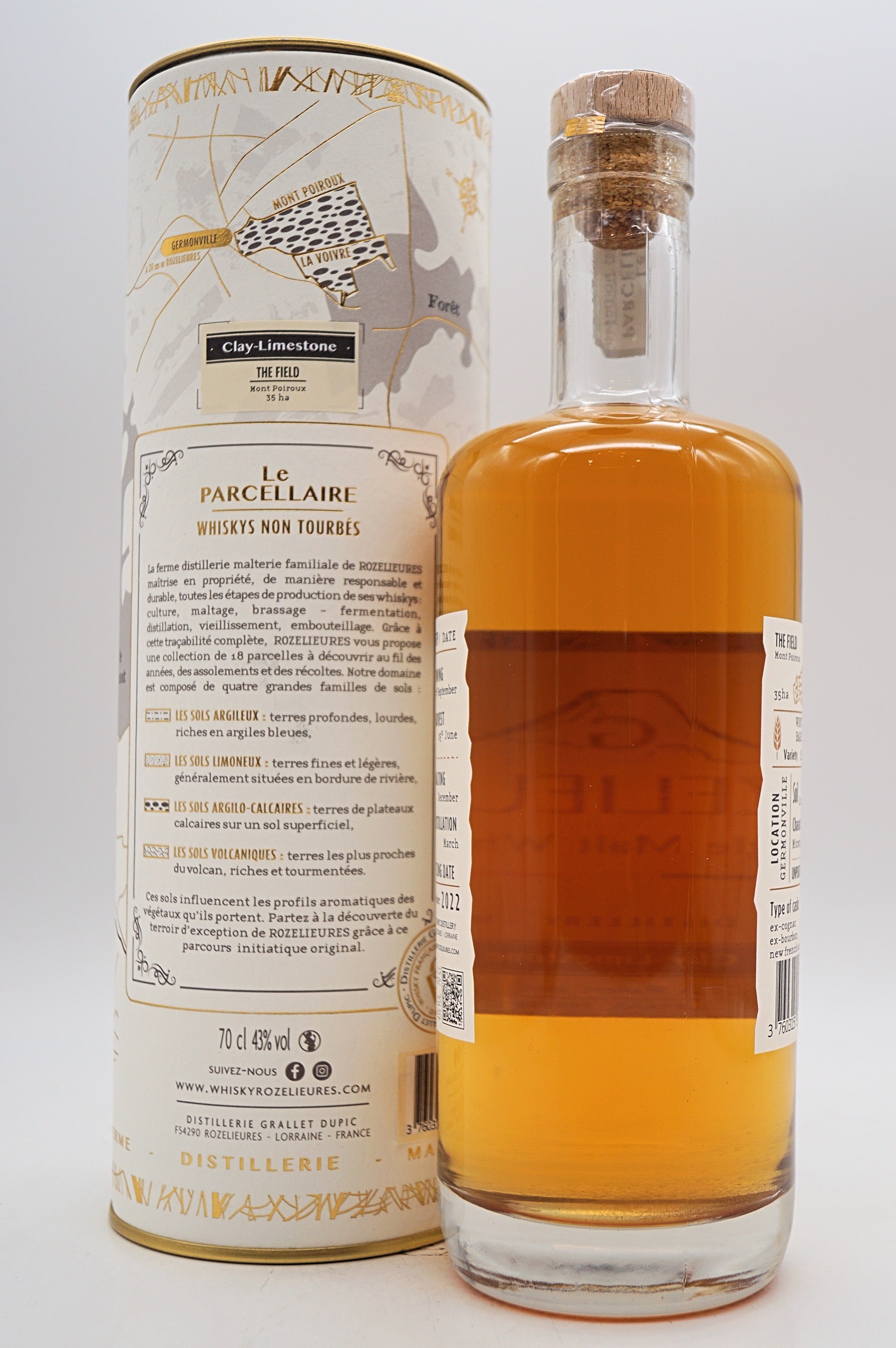  G. Rozelieures - Le Parcellaire Clay Limestone Single Malt Whisky