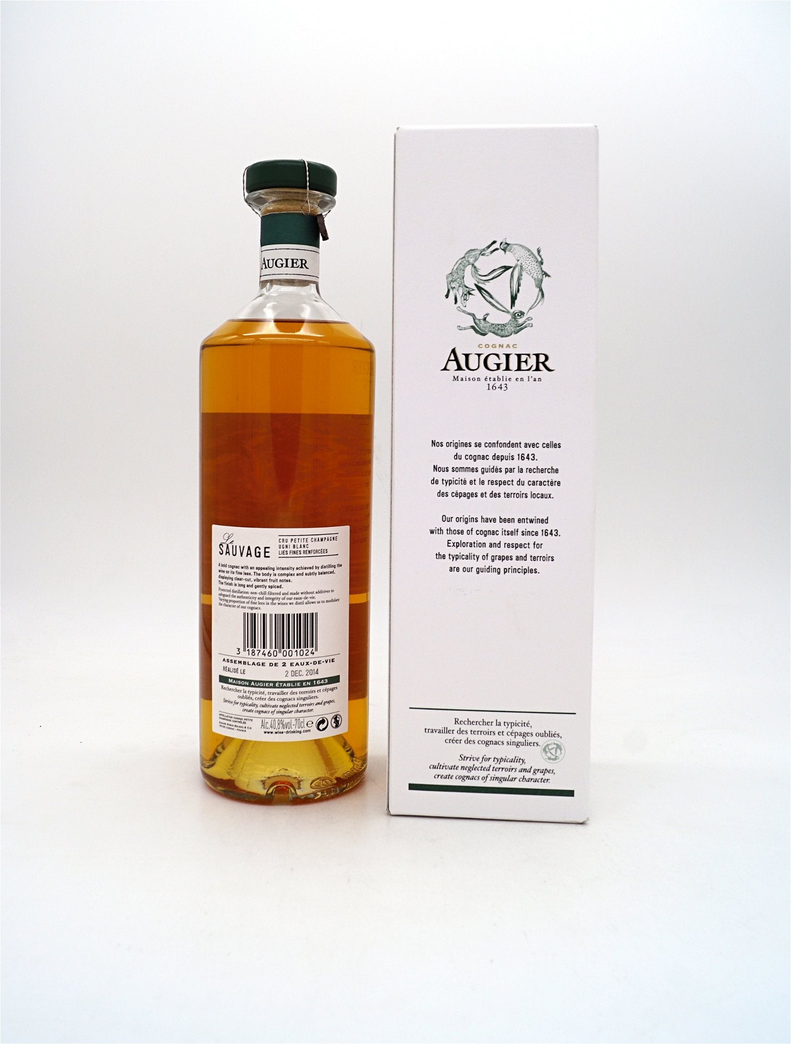  Augier - Le Sauvage Distillation Preservee Cognac