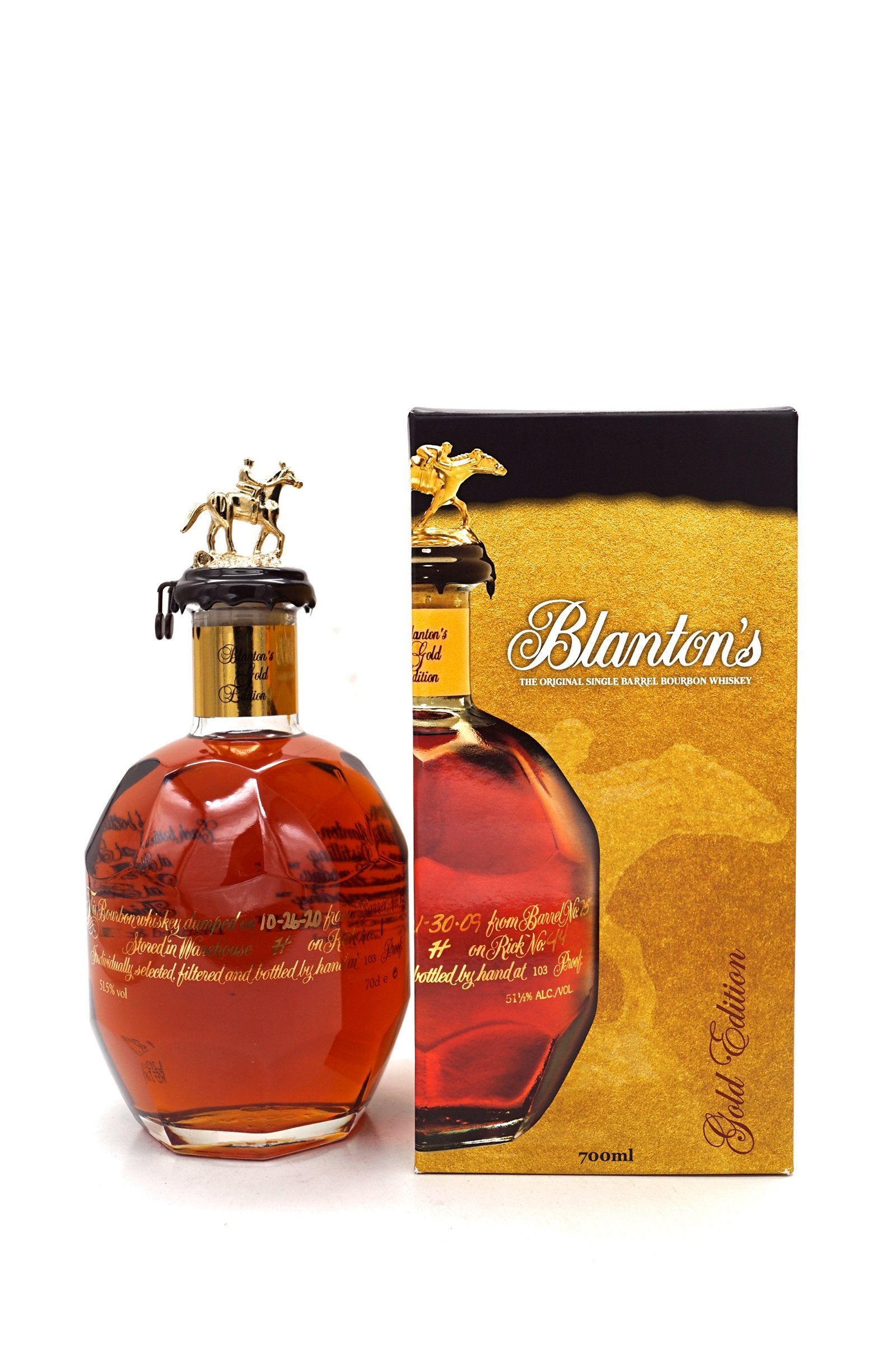  Blantons - Gold Edition The Original Single Barrel Bourbon Whiskey