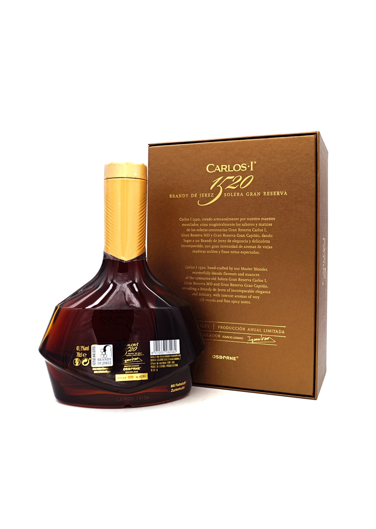  Osborne - Carlos I 1520 Solera Gran Reserva Brandy De Jerez