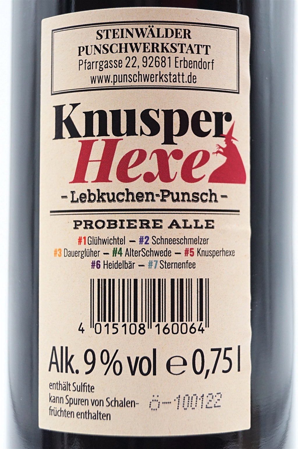  Schraml - Steinwälder Punschwerkstatt Knusperhexe