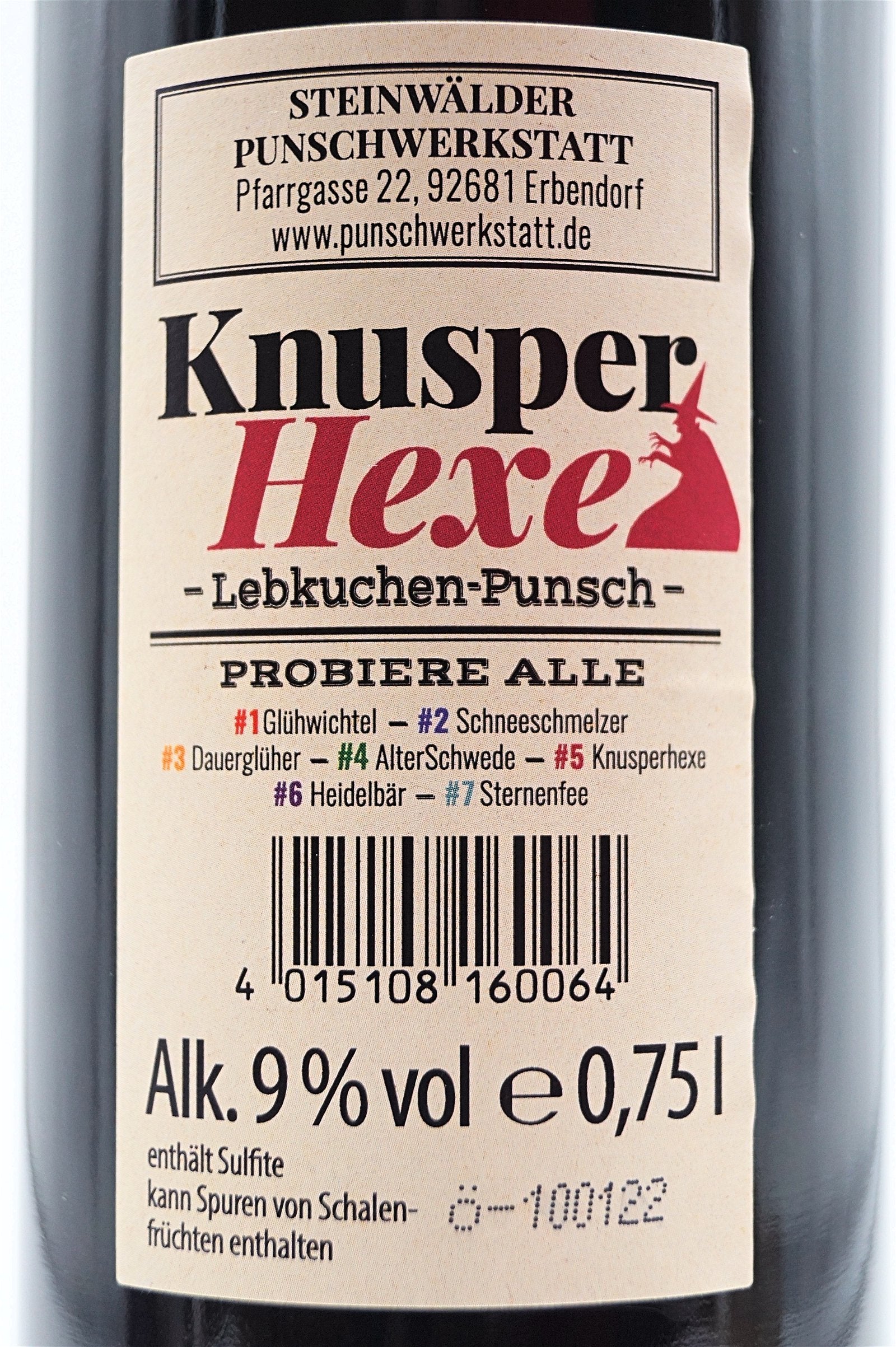  Schraml - Steinwälder Punschwerkstatt Knusperhexe