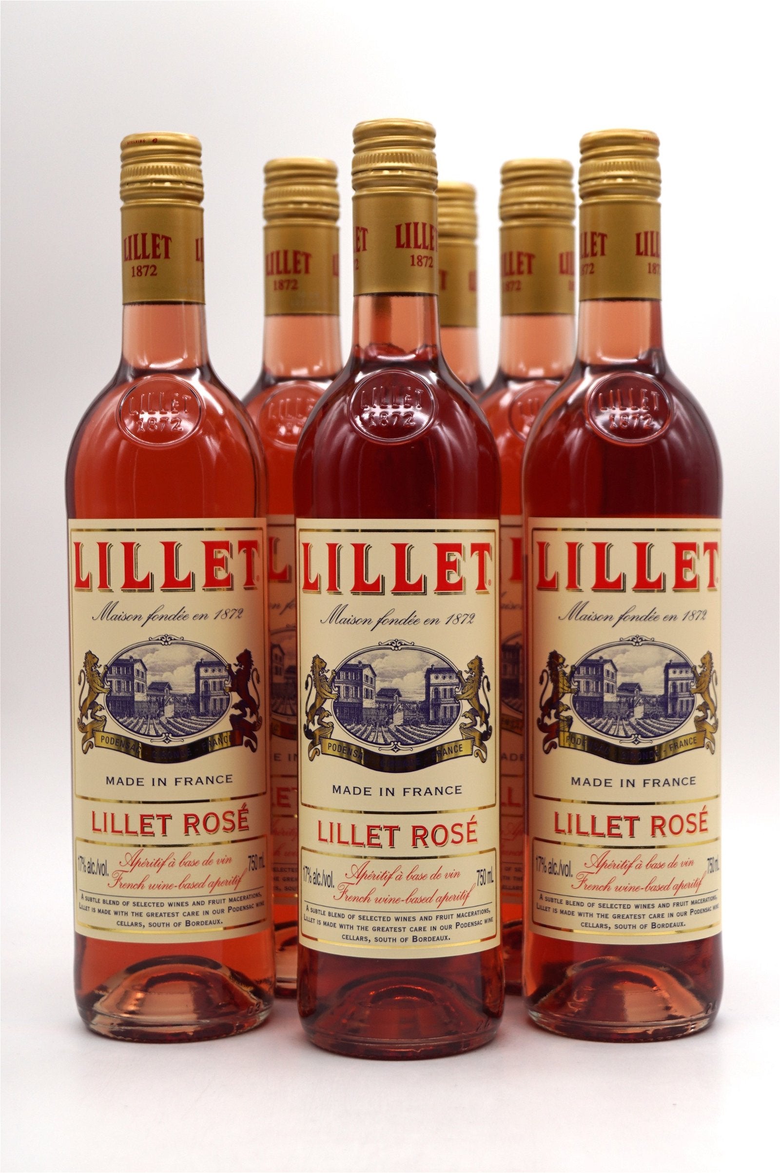  Lillet - Aperitiv Rose 6xFl. Sparset
