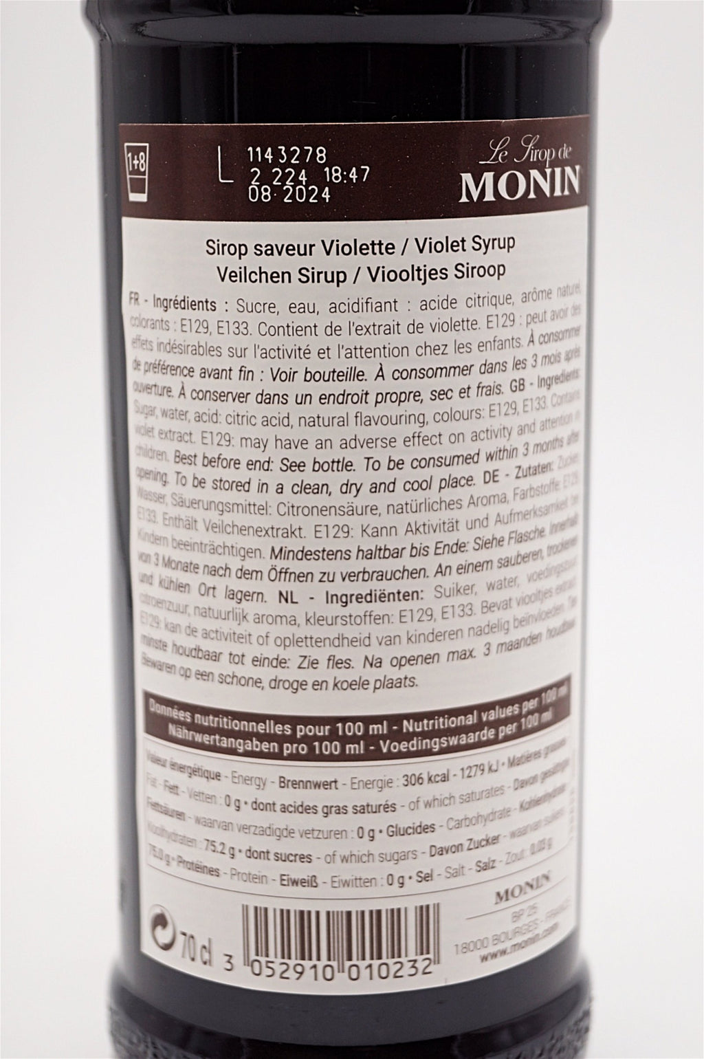 Monin - Veilchen Sirup