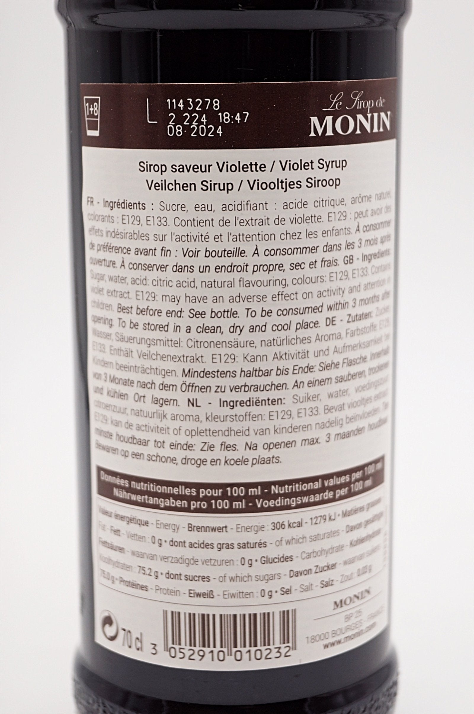  Monin - Veilchen Sirup