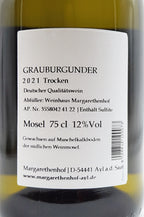  Margarethenhof - Grauburgunder Trocken 2021