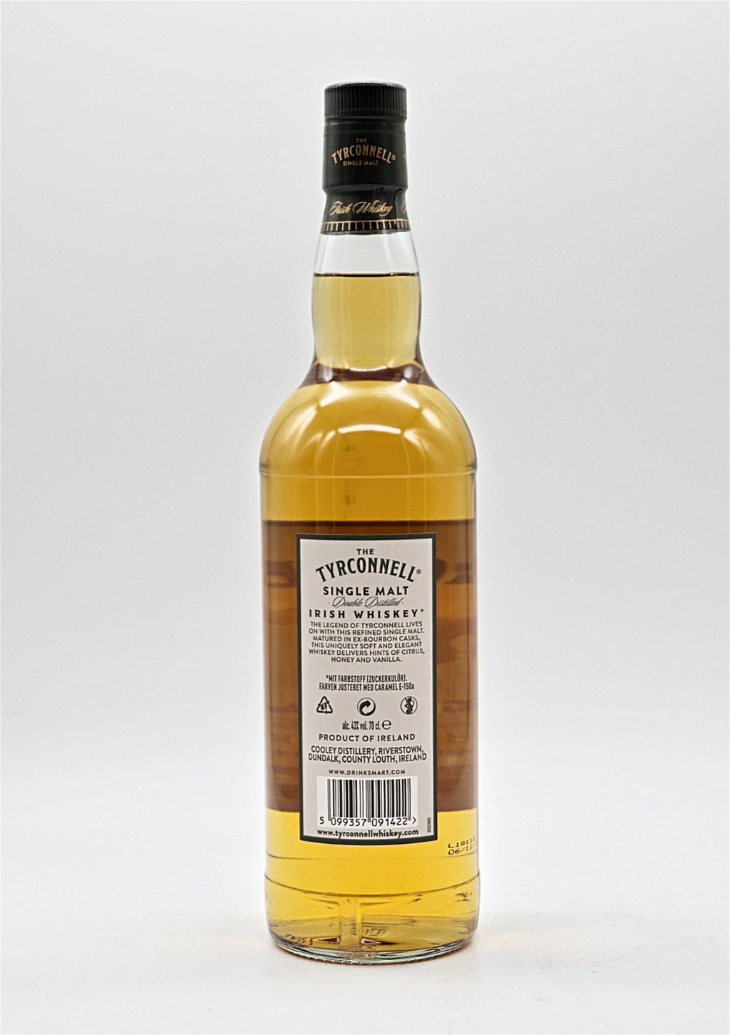  The Tyrconnell - Double Distilled Single Malt Irish Whiskey