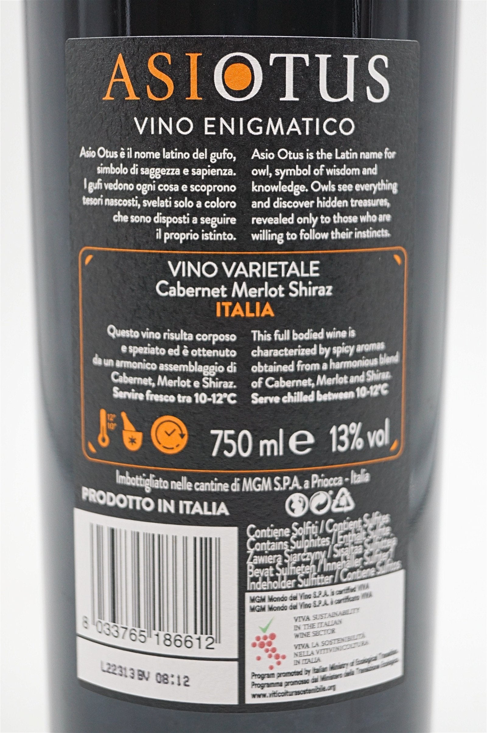  Asio Otus - VINO VARIETALE Rot