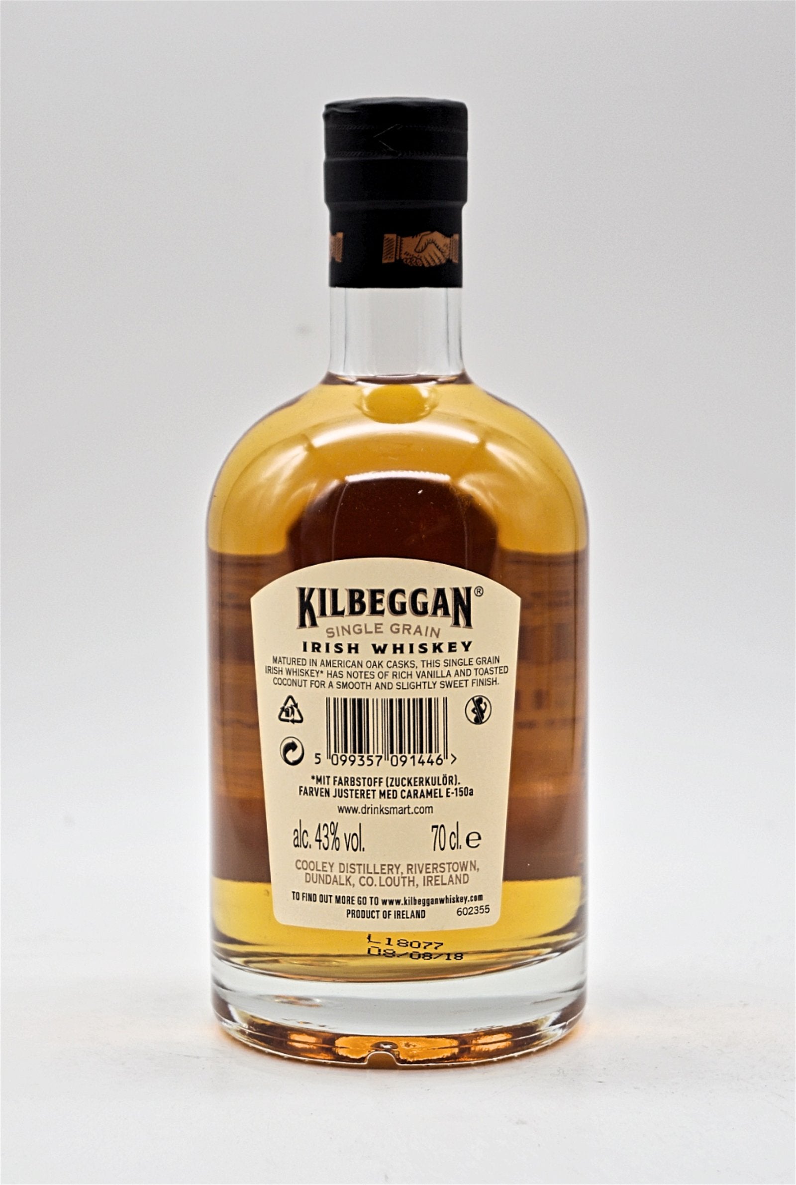  Kilbeggan - Single Grain Irish Whiskey