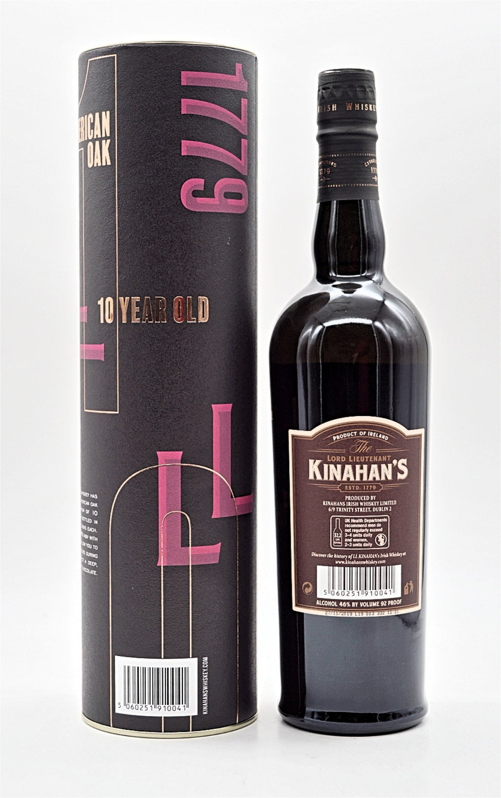  Kinahans - 10 Jahre Single Malt Irish Whiskey