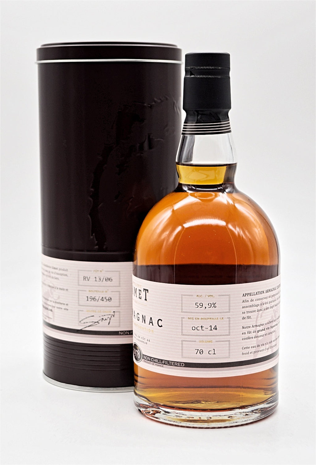  Gimet - Armagnac 1978 - Fass RV 13/06, 450 Fl.