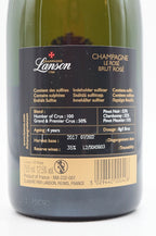  Lanson - Champagner Rose Label Brut 6 X Fl. Sparset