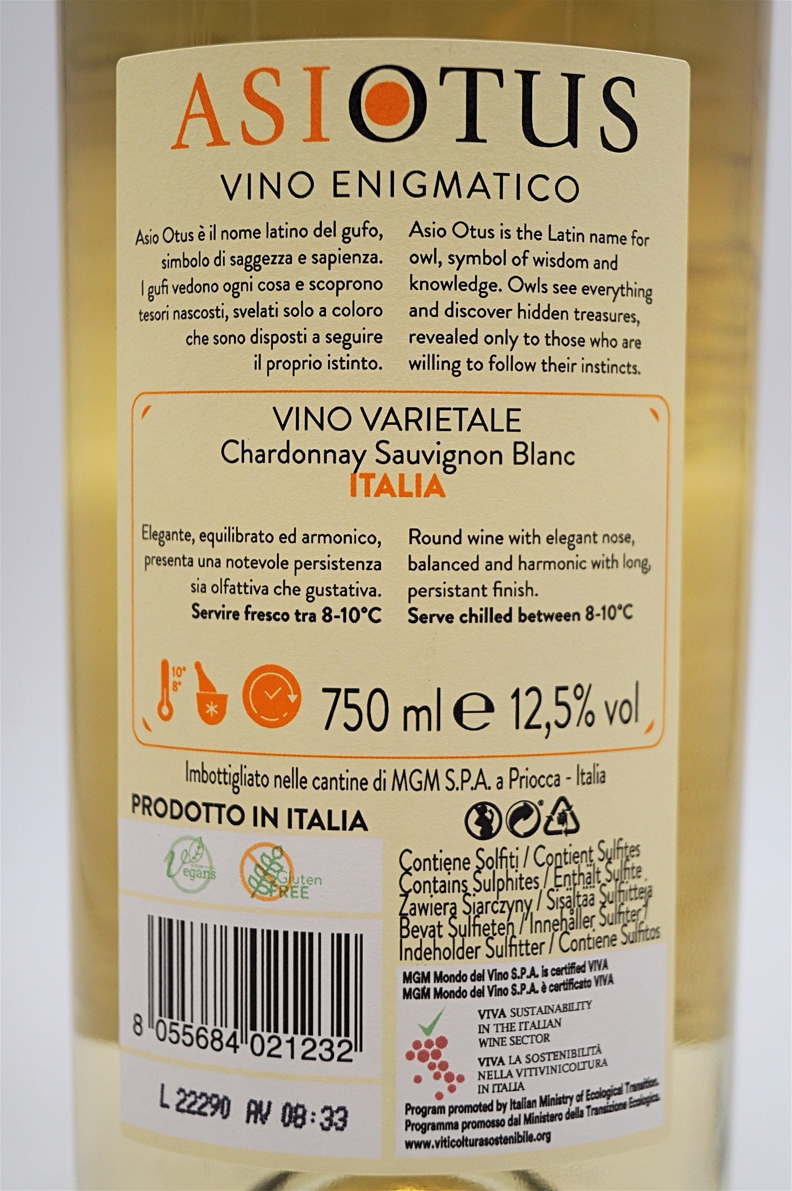  Asio Otus - VINO VARIETALE Weiß