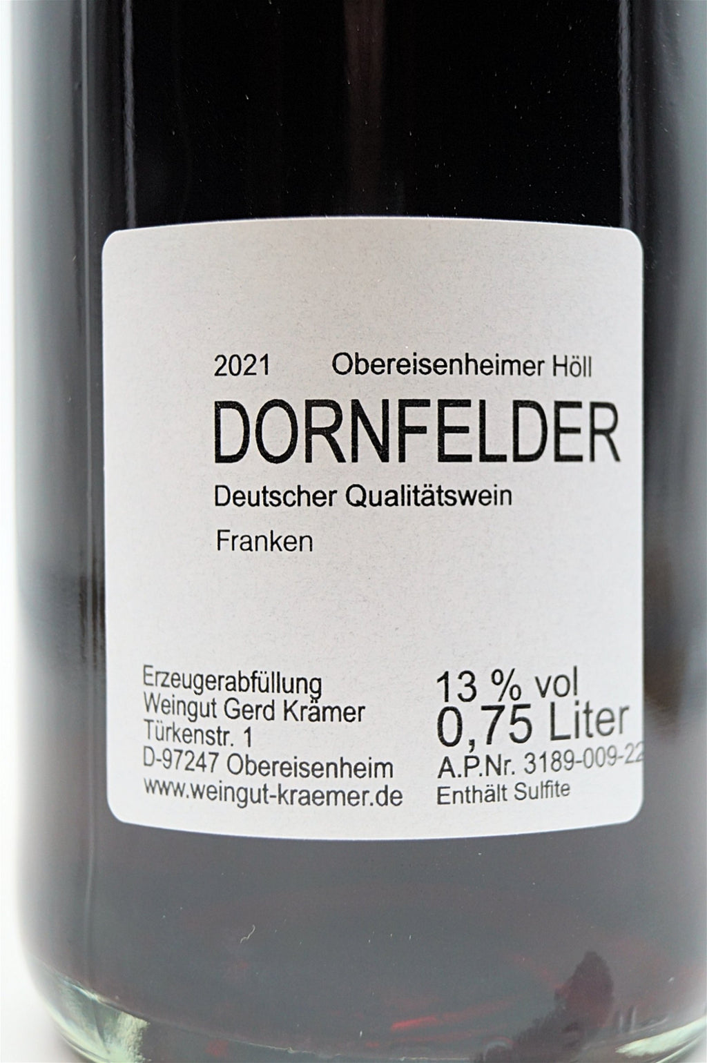  Weingut Krämer - DORNFELDER Love 2021