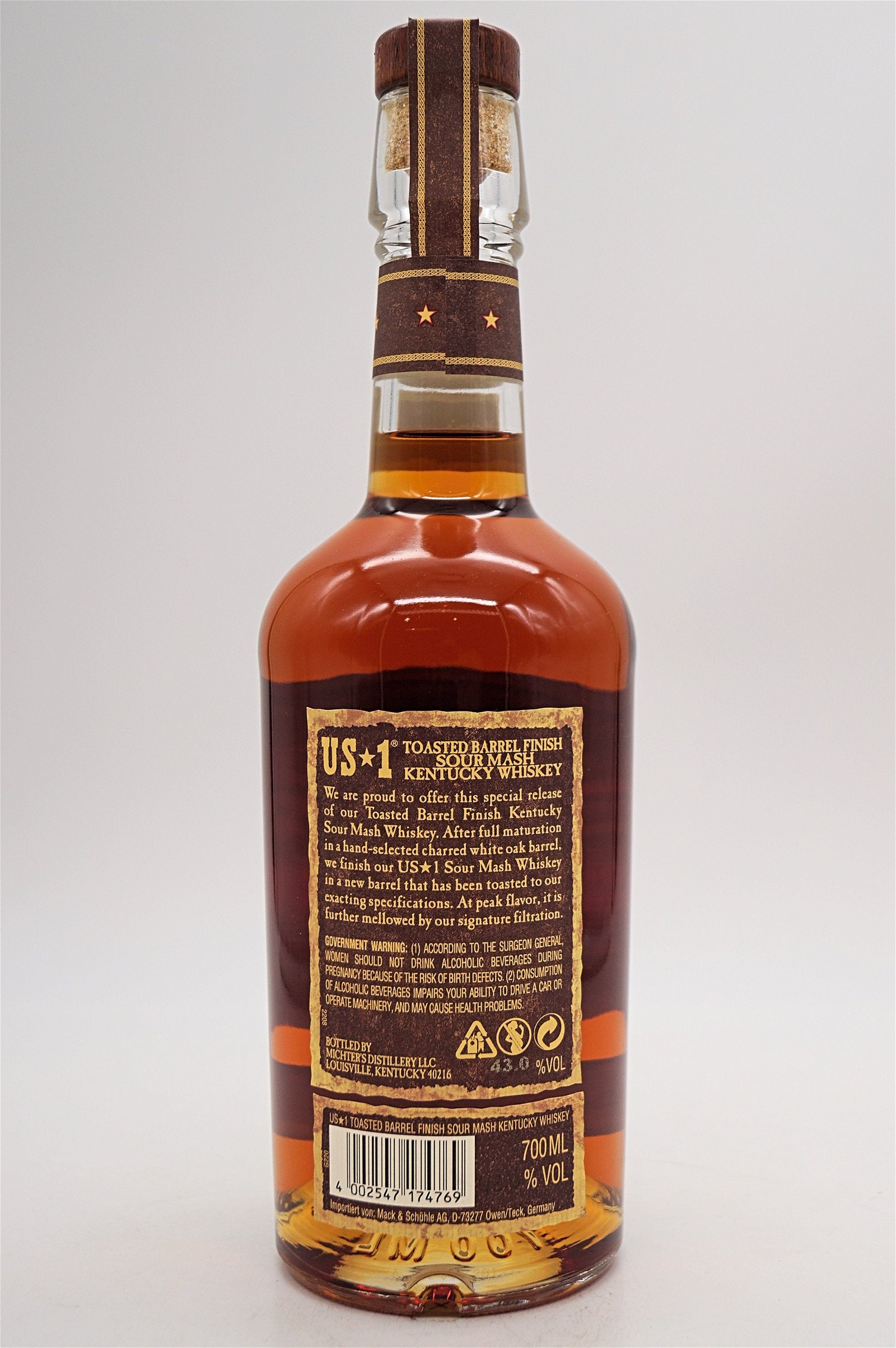  Michters - Toasted Barrel Finish Sour Mash Whiskey