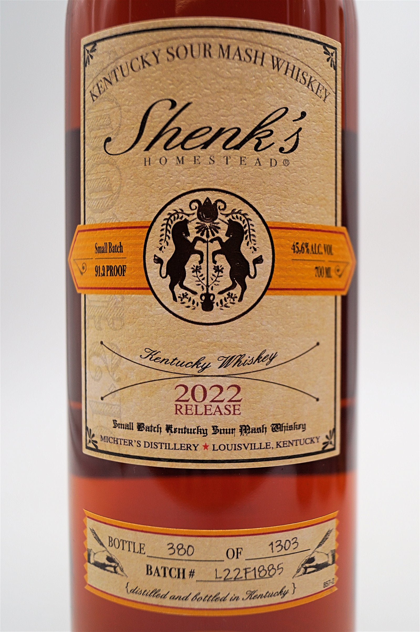  Michters - L.R. Shenks Homestead Sour Mash Whiskey