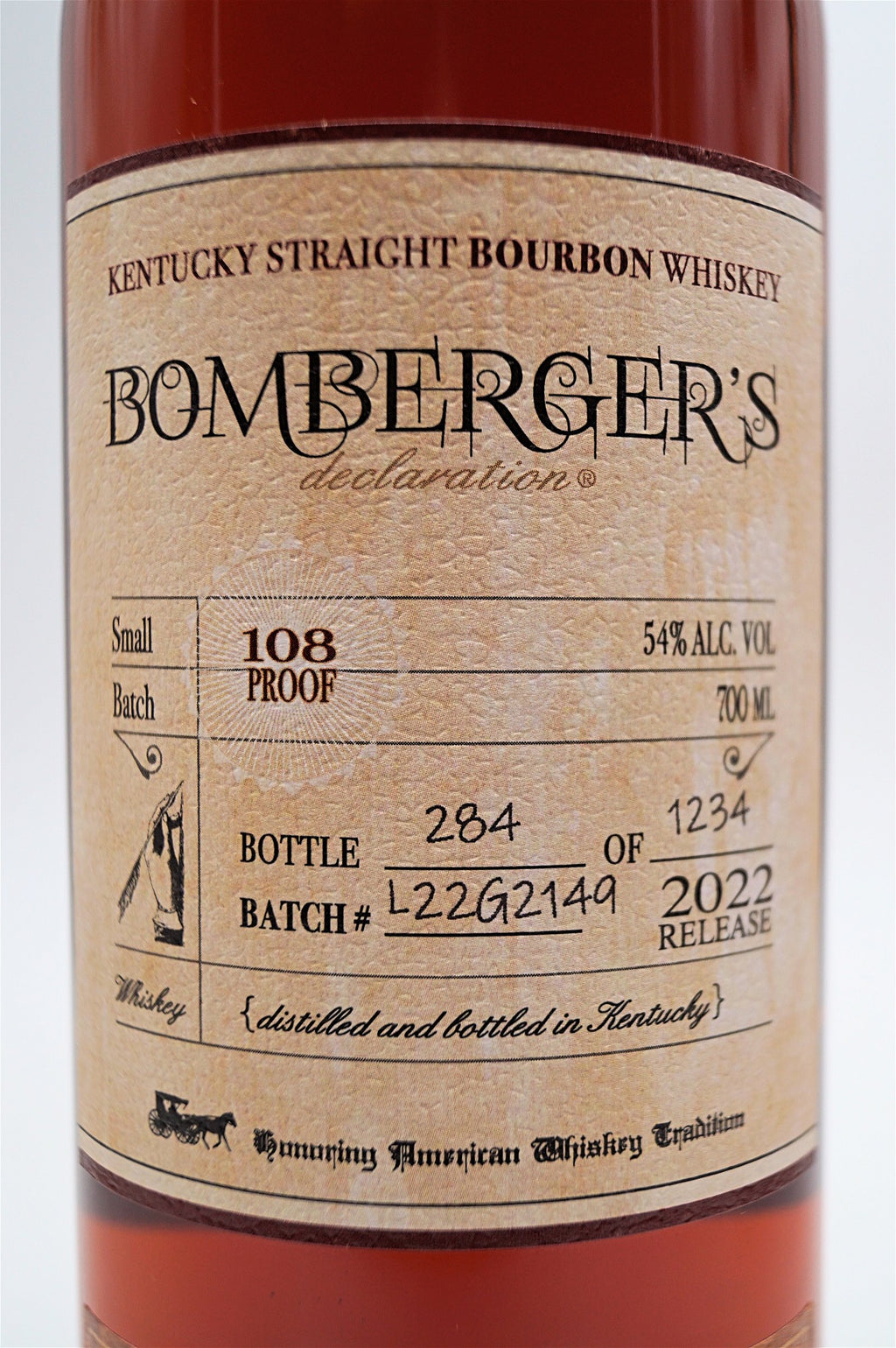  Michters - L.R. Bombergers Declaration Kentucky Straight Bourbon Whiskey