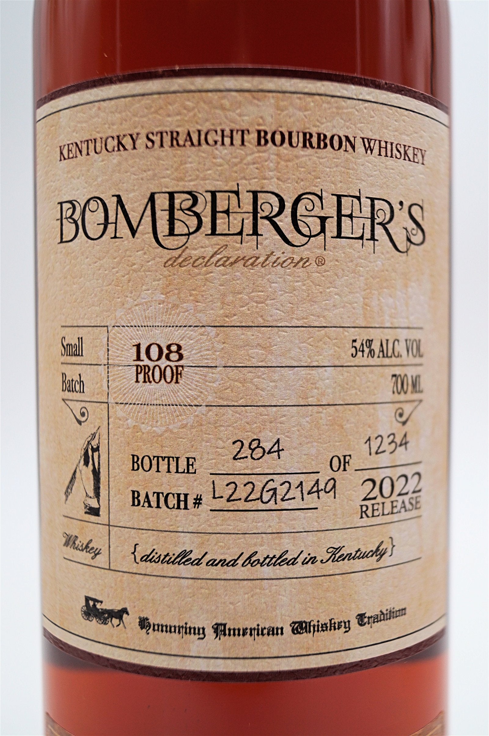  Michters - L.R. Bombergers Declaration Kentucky Straight Bourbon Whiskey