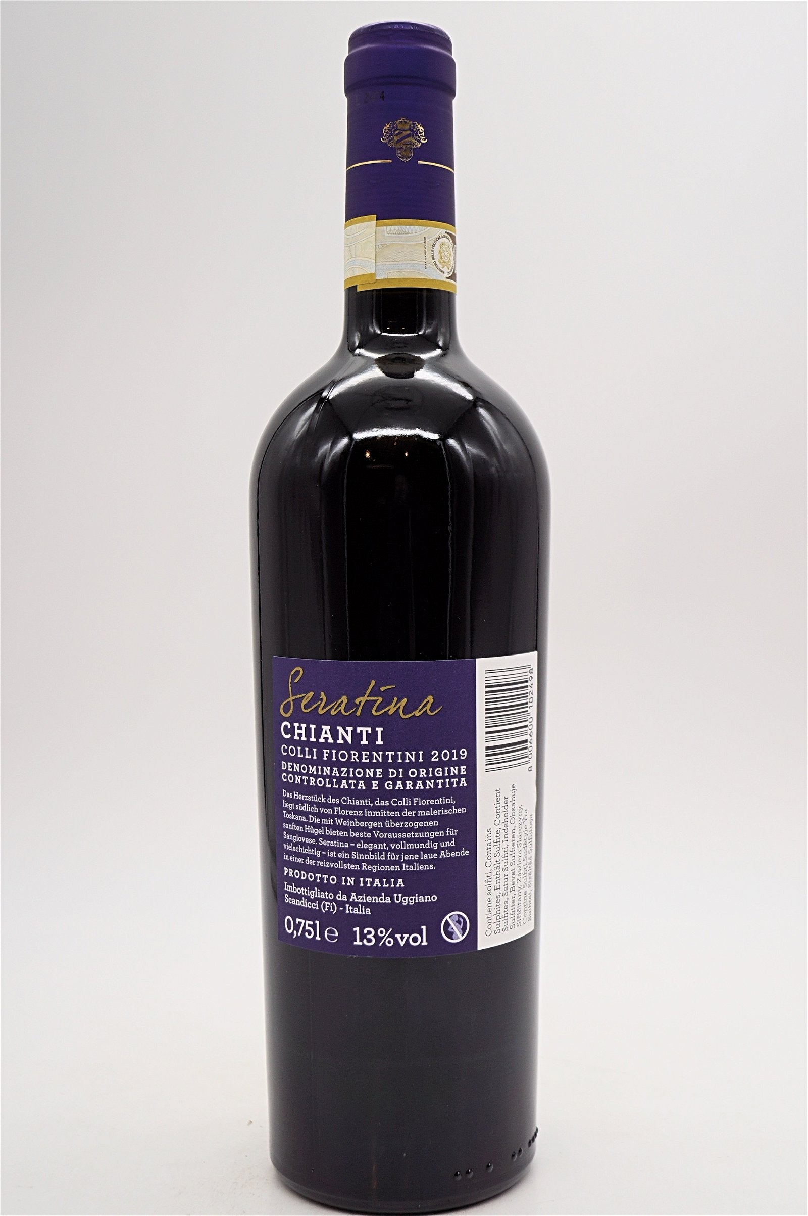  Uggiano - Chianti Colli Fiorentini DOCG Seratina 6xFl. Sparset