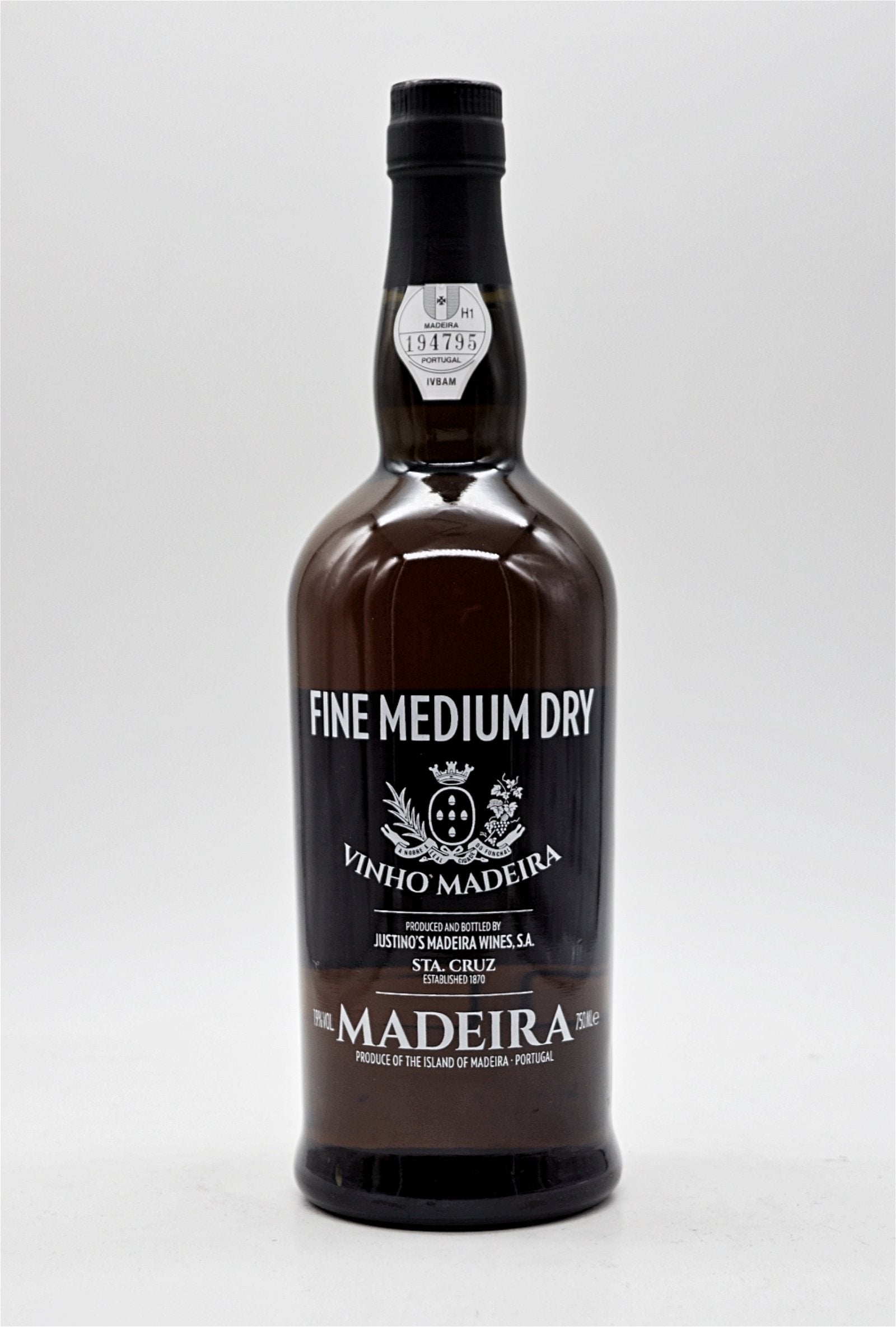 Justinos Madeira Wines - Fine Medium Dry Vinho Madeira