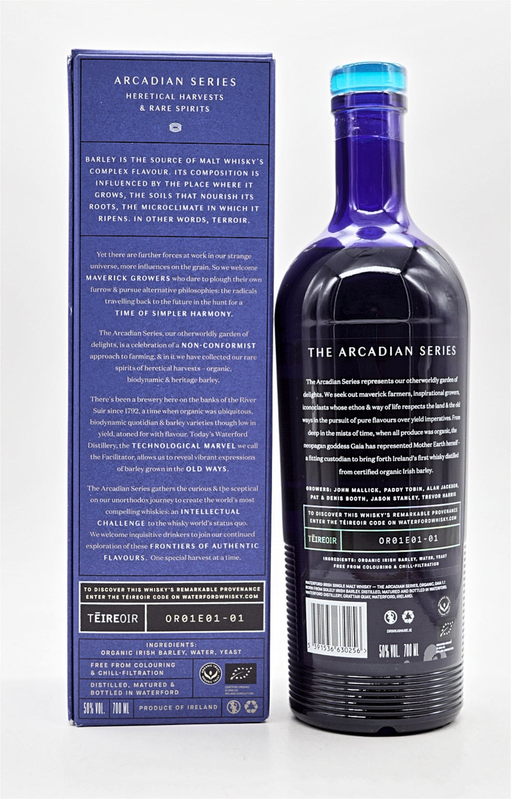  Waterford - Organic Gaia 1.1. Arcadian Series Irish Single Malt Whisky